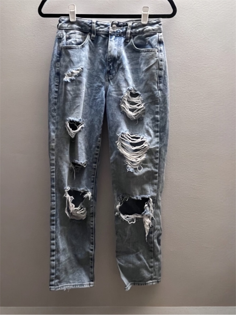 PacSun Distressed Light Blue Womens Jeans size 24